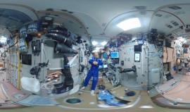#شاهد جولة بانورامية في محطة الفضاء الدولية.. هناك يعيش رواد الفضاء !