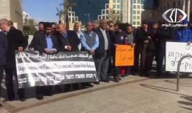 وقفة احتجاجية للمطالبة بوقف سياسة التهجير بفي النقب ورفضا لمخطط هدم قرية الزرنوق