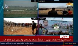 الموجة المفتوحة لتغطية فعاليات مسيرات العودة الكبرى #جمعة_الشباب