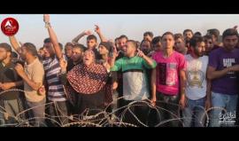 #شاهد
 وسط صيحات الله أكبر ..لحظة اسقاط طائرة كواد كابتر وفرحة الجماهير الكبيرة شرق جباليا