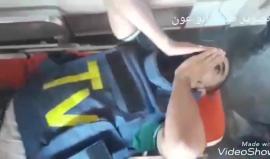 #شاهد إصابة الصحفي عمر حمدان مصور قناة الجزائرية برصاص قوات الاحتلال الصهيوني شرق غزة