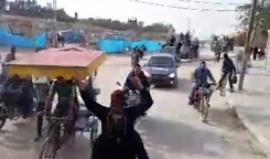 #مباشر مسير لـ"وحدة الكوشوك" في وسط قطاع #غزة استعداداً ليوم غد الجمعة