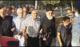 #شاهد وصول وفد رجال الدين المسيحي إلى ساحات المسجد الأقصى، قبل قليل.
