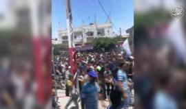 #شاهد تشييع جثمان الشهيد محمود قشطة والذي ارتقى بقصف مدفعي بالأمس شرق رفح جنوب قطاع غزة . 
 تصوير عبدالله الرنتيسي