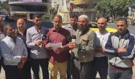 #شاهد مؤتمر صحفي للأسرى المحررين المقطوعة رواتبهم المعتصمين أمام مقر مجلس الوزراء برام الله .