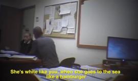 #شاهد| جانب من تحقيق الاحتلال مع الأسيرة الفلسطينية عهد التميمي.. كيف بدت وتعاملت مع التحقيق ؟!