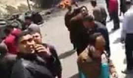 #فيديو من مكان الانفجار في محافظة الاسكندرية والذي أدى لمقتل شخص وإصابة أخرين