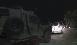 جانب من الإعتقالات التي شنتها قوات الاحتلال بحق عددا من الفلسطينيين في بلعين قضاء رام الله