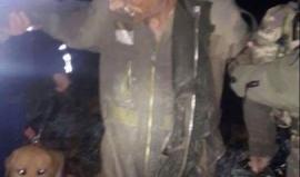 #شاهد لحظة إلقاء القبض على الطيار التابع للنظام ليلة أمس داخل الأراضي التركية بعد إسقاط طائرته