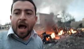 #مباشر | من موقع الطائرة الحربية الروسية التي أسقطها الفصائل السورية في ريف ادلب