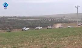 رتل ضخم من كافة فصائل الجيش السوري الحر يستعد لتحرير مدينة الباب من تنظيم الدولة