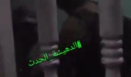 #فيديو لحظة إصابة جندي اسرائيلي خلال المواجهات التي اندلعت فجر اليوم في مخيم الدهيشة بمدينة بيت لحم