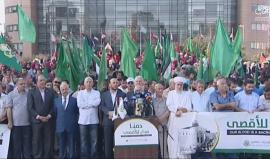 #بث_مباشر: حركة حماس تنظم وقفة أمام مبنى منظمة الأسكوا في بيروت، نصرة للمسجد الأقصى واستنكاراً لما يتعرض له أهالي مدينة القدس المحتلة على يد سلطات الاحتلال
