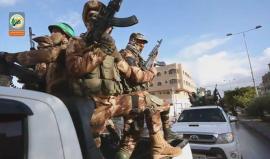 #شاهد .. كتائب القسام تنظم عرضا عسكريا في مدينة غزة اليوم ضمن فعاليات ذكرى انطلاقة حماس الـ 29 . 

#حماس29