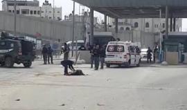 الفتاة التي أصيبت على حاجز قلنديا برصاص الاحتلال قبل قليل بالعشرينات من عمرها، وهي من سكان منطقة كفر عقب شمال القدس المحتلة.