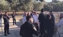 #شاهد | مستوطنون ينفذون موجة اقتحام صباحية للمسجد الأقصى المبارك .