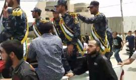 #مباشر تشييع الشهيد/ أشرف الحرازين الذي ارتقى مساء امس في الاعداد والتجهيز
بث/ عبد الرحمن الربعي