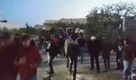 #فيديو الاحتلال يفجر منزل الأسير الفلسطيني أحمد قنبع في مدينة جنين فجر اليوم