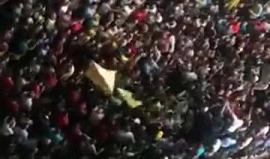 مسلحو فتح يطلقون النار بشكل كثيف في الهواء احتفالا بتقدمهم في الانتخابات المحلية في الخليل