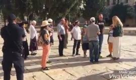 مستوطنون يقتحمون المسجد الأقصى بحراسة أمنية مشددة