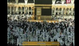 #شاهد الكعبة المشرفة ترتدي كسوتها الجديدة، بينما يستعد الحجاج لأداء ركن الحج الأعظم