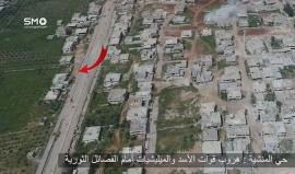 #شاهد| هروب جماعي لقوات النظام السوري أمام الفصائل في حي المنشية بدرعا