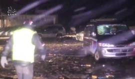 رصد وصول الدفعات الأخيرة من أهالي #حلب المهجرين إلى حي الراشدين