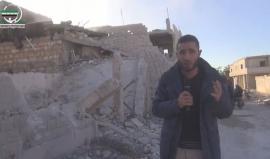 الطائرات الحربية ترتكب مجزرة بحق المدنيين في مدينة #سراقب بريف إدلب راح ضحيتها 4 شهداء وعشرات الجرحى
تقرير معاذ الشامي