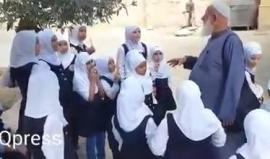 فيديو من زيارة طلاب المدارس للمسجد الأقصى صباح اليوم