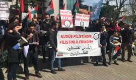 #مباشر وقفة احتجاجية بتنظيم من تجمع المقاطعة - تركيا  BDS  أمام السفارة الصهيونية في مدينة اسطنبول