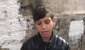 أصغر مبعد عن المسجد الأقصى!