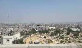 #مباشر 
الأجواء في شمال قطاع غزة