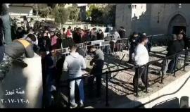 #شاهد قوات الاحتلال تعتدي بوحشية على شبان مقدسيين خلال مسيرات الغضب عند باب العامود بالقدس المحتلة.
#القدس_عاصمة_فلسطين
#جمعة_النفير_للقدس