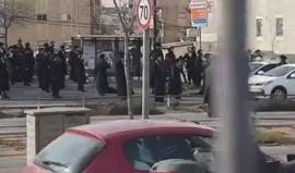 هذا ما حدث خلال تظاهرة للمستوطنين خرجت ضد التجنيد الإجباري في القدس المحتلة