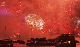 #شاهد الاحتفالات بداية العام الميلادي الجديد 2018 في مدينة سيدني الاسترالية.