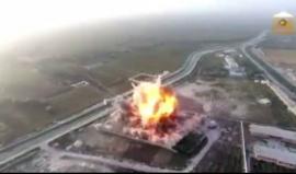 "طالبان" تنشر تصوير جوي لهجوم بسيارة مفخخة استهدف مركز للشرطة في ولاية هيلمند جنوب أفغانستان مطلع أكتوبر/تشرين الأول الجاري