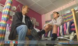 #شاهد | الطفل المصاب أسامة زيادات يفرضُ الاحتلال عليه إقامة جبرية ويمنعهُ من استكمال العلاج في الخارج.

تقرير: أحمد الحلايقة