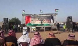 بث المهرجان الفني الوطني في مخيم العودة شرق البريج برعاية مؤسسة شمس الحرية
#مسيرة_العودة_الكبرى