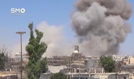 #سوريا: ثلاثة شهداء وعدد من الجرحى جراء الغارة الجوية العنيفة على مدينة بصرى الشام بريف #درعا