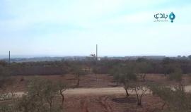 الطيران الحربي يقصف بالقنابل المظلية بلدة #كفرناها في ريف #حلب الغربي 2016/11/7
#سوريا تصوير: أحمد الأحمد