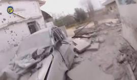 قوات النظام السوري تقصف قرية الغنطو بريف #حمص بقذائف المدفعية