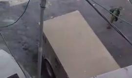 #شاهد مكان استشهاد شاب فلسطيني في تل ارميدة بالخليل صباح اليوم بحجة طعن جندي "اسرائيلي"