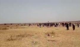 #مباشر بدء توليع اطارات السيارات شرق بلدة خزاعة ضمن فعاليات مسيرة العودة الكبرى على الحدود الشرقية لمدينة خانيونس 
#جمعة_الشهداء_والاسرى