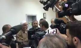 شاهد| ماذا قال الشيخ رائد صلاح داخل أروقة المحكمة الإسرائيلية قبل قليل