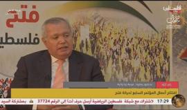 خلال مشاركته في مؤتمر حركة فتح الـ 7 برام الله 
#شاهد .. محمد عرابي عضو البرلمان المصري ووزير خارجيتها السابق يصف المقاومة بالحركات " الإرهابية " ويدعو العرب إلى القضاء عليها وتجفيف منابعها .