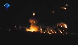 #شاهد|  قصف جوي روسي بالفسفور المحرم دوليا على ريف #حلب الغربي الليلة الماضية