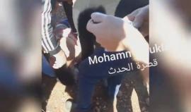 #شاهد لحظة إصابة شاب بالرصاص خلال محاولة اقتحام المستوطنين بحماية قوات الاحتلال لقرية قصرة جنوب نابلس.
