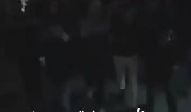 هتافات المتظاهرين قبل قليل ضد السلطة وتنسيقها الأمني مع الاحتلال وفاء لروح الشهيد باسل الأعرج .