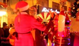 قافلة الميلاد في مدينة بيت لحم الفلسطينية تنطلق للعام الثاني على التوالي، من امام دوار خيخون وصولا الى محطة الباصات المركزية، ضمن الاحتفالات بأعياد الميلاد.