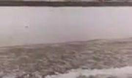 #فيديو مدينة بريدة في السعودية تتعرض لعاصفة برد شديدة اليوم